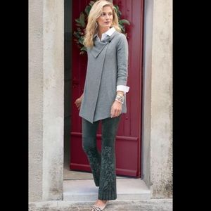 SOFT SURROUNDINGS‎ Printed Ultra Soft Bootcut Pants